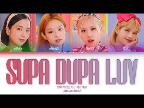 [AI COVER] How Would BLACKPINK sing "SUPA DUPA LUV" by BABYMONSTER