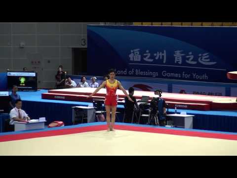 魏鑫 - Wei Xin FX EF 2015 CHN Nationals, Fuzhou