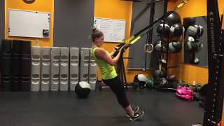 Supinated TRX Row