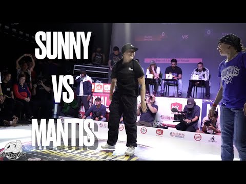 SUNNY vs MANTIS | BGIRL TOP 8 | BREAKING FOR GOLD NATIONAL CHAMPIONSHIP | #SXSTV