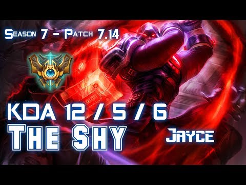 The Shy JAYCE vs RENEKTON Top - Patch 7.14 KR Ranked