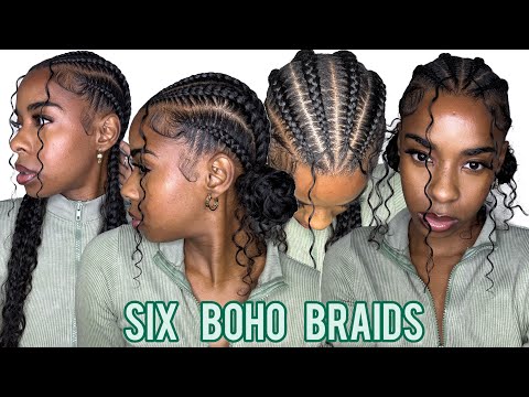 Cornrows Bun