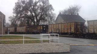 preview picture of video 'csx train through Boring'