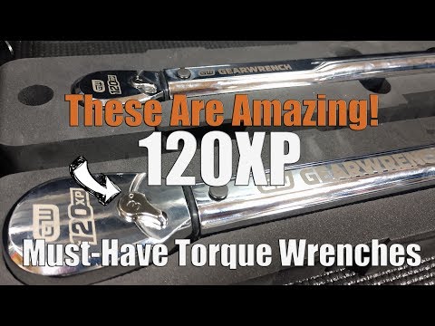 My Favorite Click Style Torque Wrench! New GEARWRENCH 120XP Models 85176 & 85181