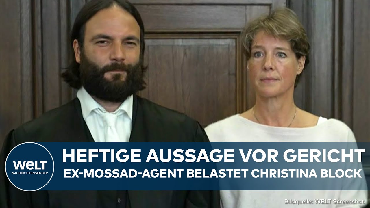 DEUTSCHLAND: Heftige Aussage! Ex-Agent packt aus! Belastung von Christina Block im Prozess
