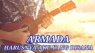 Download lagu ARMADA-HARUSNYA AKU YANG DISANA | Cover By ROBBY ANAND  | UKULELE mp3