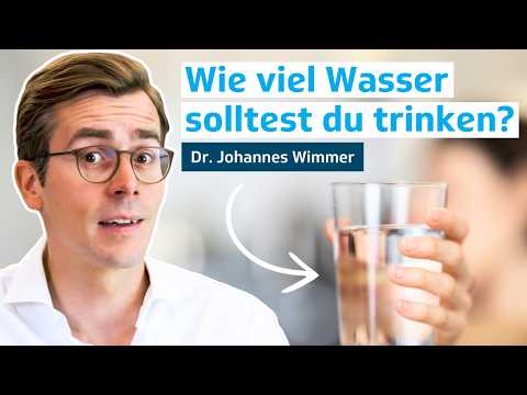 Wie bei der Arbeit genug Wasser trinken | Dr. Johannes Wimmer