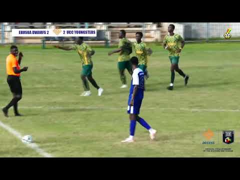 EXTENDED HIGHLIGHTS II EBUSUA DWARFS 2  2  UCC YOUNGSTERS II 2025/26 DIVISION ONE LEAGUE