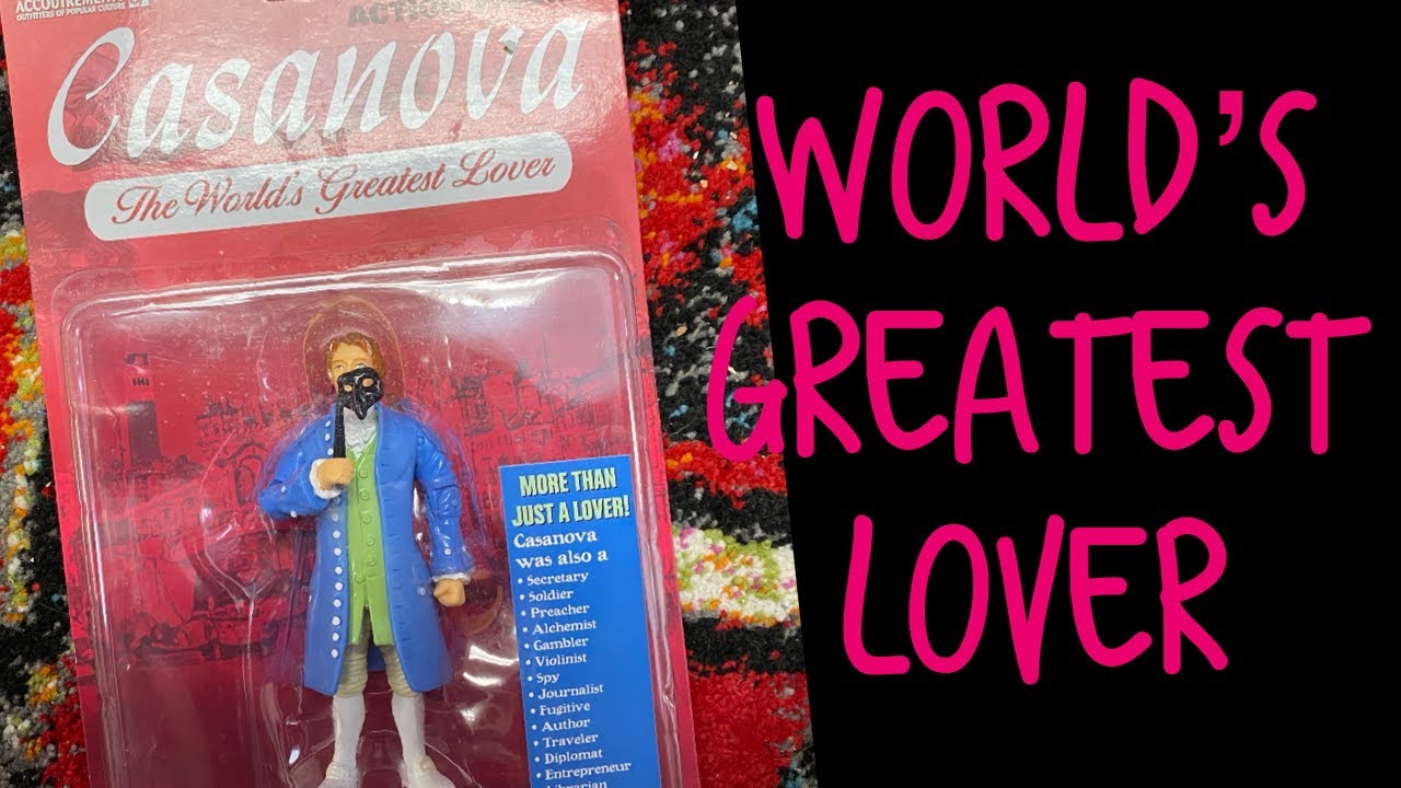 Casanova The World's Greatest Lover Action Figure. #shorts