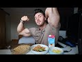 HIGH CALORIE 'Unnatural' FULL DAY OF EATING for a PRO CARD *4500 Calorie Day*