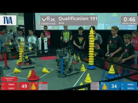 2018 VRC Arts Q191 - 7884E 2360S vs 7686A 3547A - 91 to 101