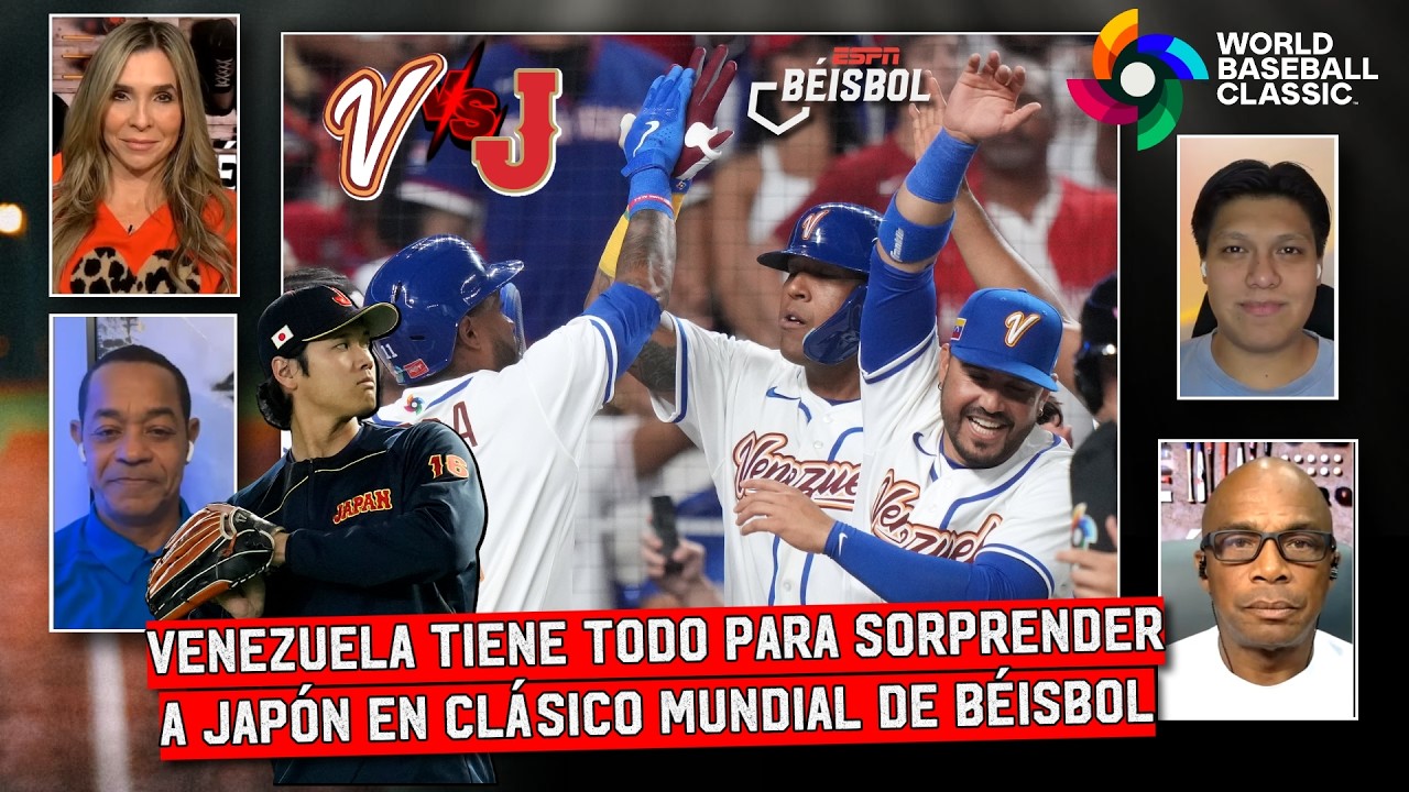 VENEZUELA tiene MEJOR EQUIPO que JAPÓN y puede ELIMINARLO del CLÁSICO MUNDIAL | ESPN Beisbol