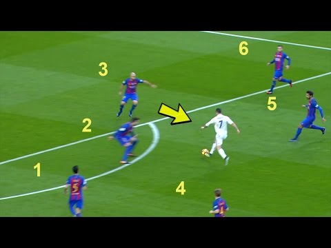 Cristiano Ronaldo DESTROYING Barcelona - Skills, Dribbles, Goals