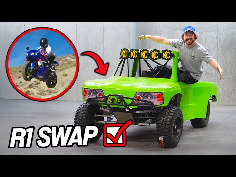 Our 200HP R1 FINALLY Works in the Mini Trophy Truck