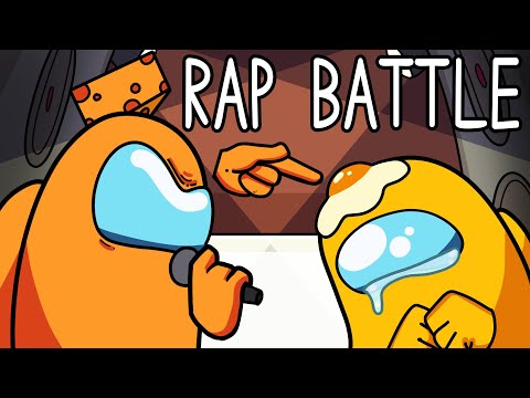 "Mr. Cheese vs. Mr. Egg" Among Us Song (Animated Rap Battle)