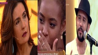 Fátima Bernardes CHORA ao ouvir Bráulio Bessa recitar Poesia para Laura Beatriz no encontro 7/7/2017