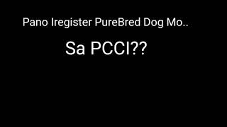How To Register Your PureBred Dog Sa PCCI Kahit Wala Papel Parents