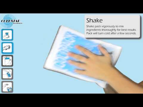 Instant Cold Pack Instructional Video - 0101