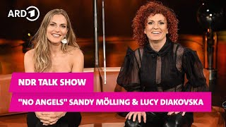 Sängerinnen der &quot;No Angels&quot; Sandy Mölling und Lucy Diakovska | NDR Talk Show