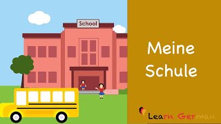 Learn German | German Speaking | Meine Schule | My School | Sprechen - A1