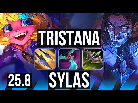TRISTANA vs SYLAS (MID) | 13/4/10, Dominating | KR Diamond | 25.8