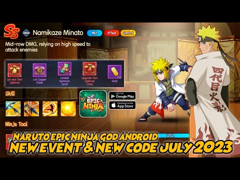 GG free Ninja SS Itachi Akatsuki & New Code July 2023 Epic Ninja God