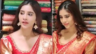 Nabha Natesh STUNNING Visuals At Shopping Mall Opening | Nabha Natesh  Latest Video | Daily Culture