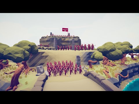 100x ARCHER vs EVERY 80x FACTION - Totally Accurate Battle Simulator TABS
