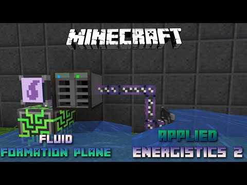 Fluid Formation Plane 📀 Minecraft Applied Energistics Tutorial 1.16.5 📀 English 📀 #Minecraft