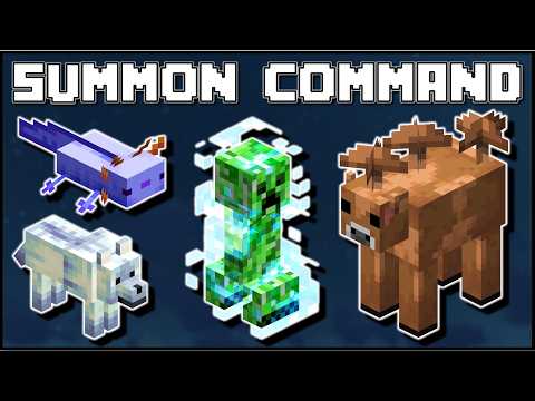 Command To Summon Blue Axolotl Bedrock