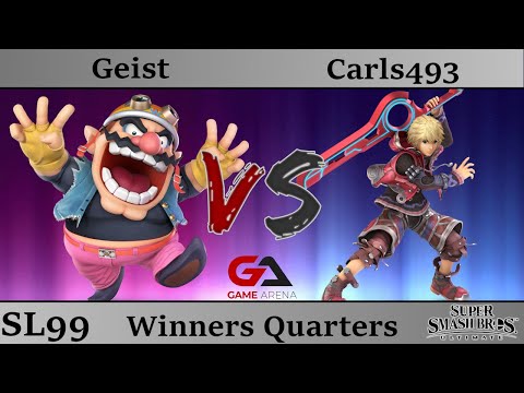 SmashLAN'd 99 - Winnerse Quarters: Geist (Wario) vs Carls493 (Shulk)