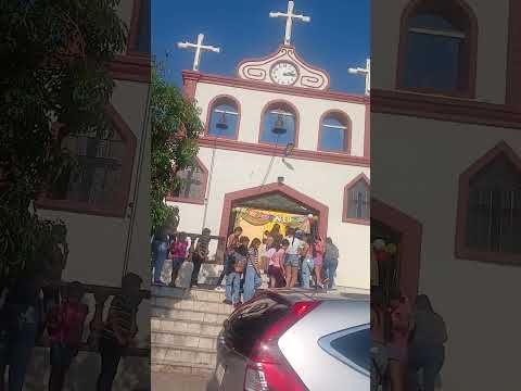 fachada del templo de san francisco dela yerbabuena municipio de tototlan jalisco