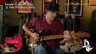 Video thumbnail for DG | Fender Custom Shop Limited Edition '51 HS Telecaster Heavy Relic Wide Fade 2-Color Sunburst by Detroit Guitar