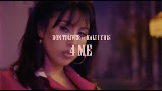 Kadr z teledysku 4 Me tekst piosenki Don Toliver feat. Kali Uchis