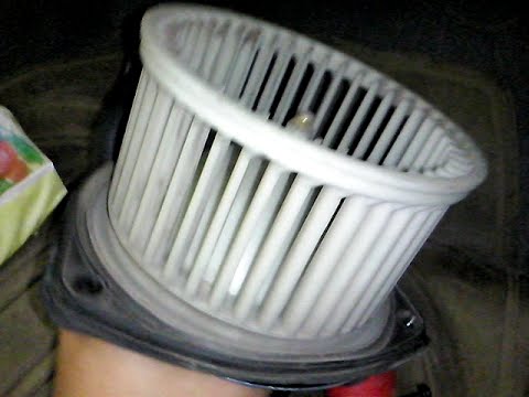 طريقة فك موتور مروحة تكييف لانوس Lanos AC Fan Disassembly