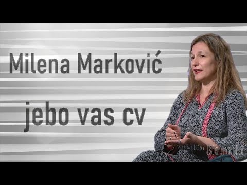 Milena Marković – JEBO VAS CV (Tekst)
