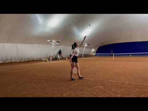 Vivien Faludi College Tennis Recruiting Video 1 - Committed