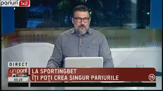 BILETUL ZILEI SPORTINGBET: 4 zile la rand de profit!  Dubla de miercuri este AICI!