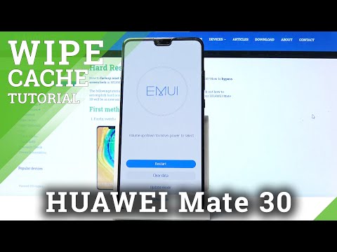 How to Wipe Cache Partition on HUAWEI Mate 30