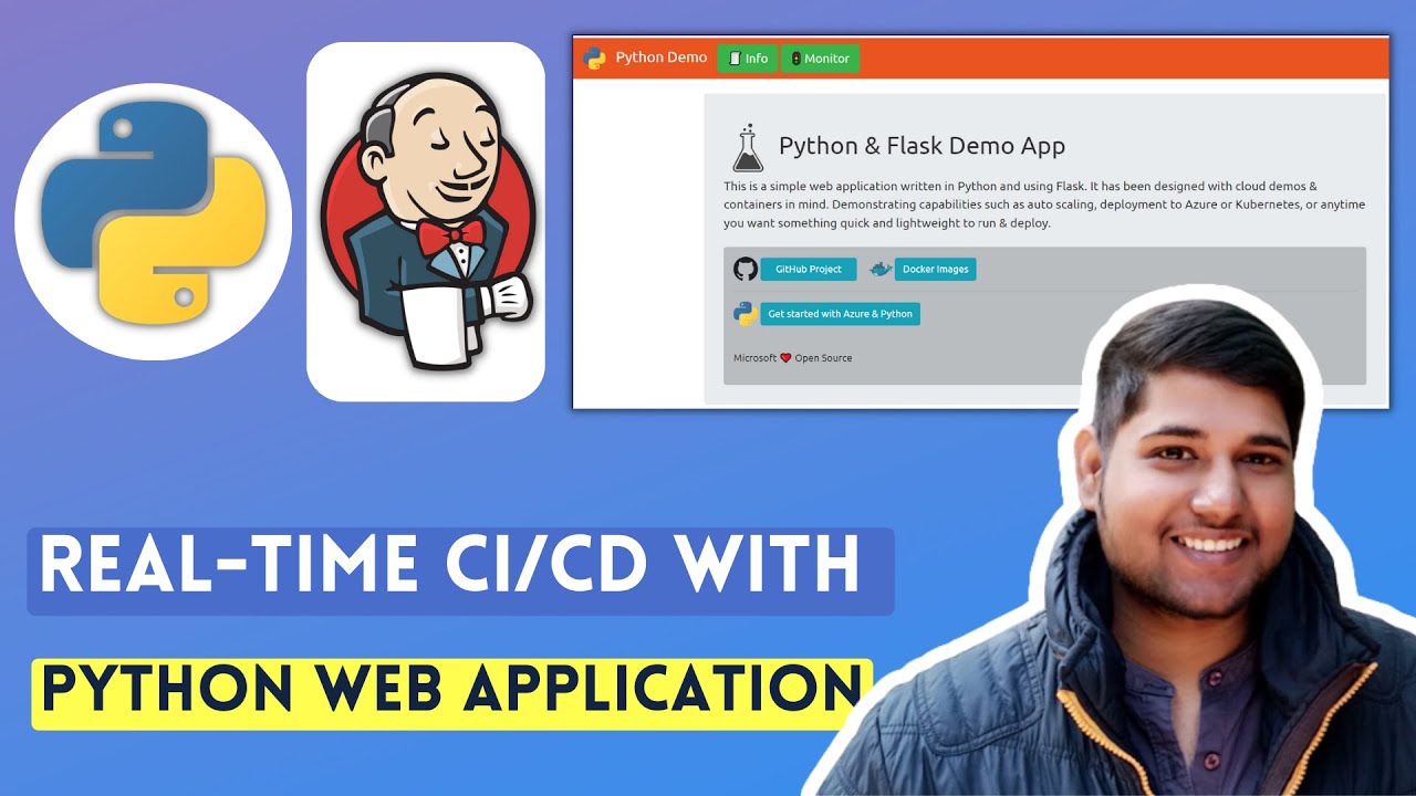 Python Web Application CI CD Pipeline | Python | Python Flask