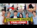 SCREAMING CHICKEN CHALLENGE 🐓👟 w/ THE BOYZ, JINJIN, Eric Nam, NANCY, and LIZA | HWAITING S4 E3