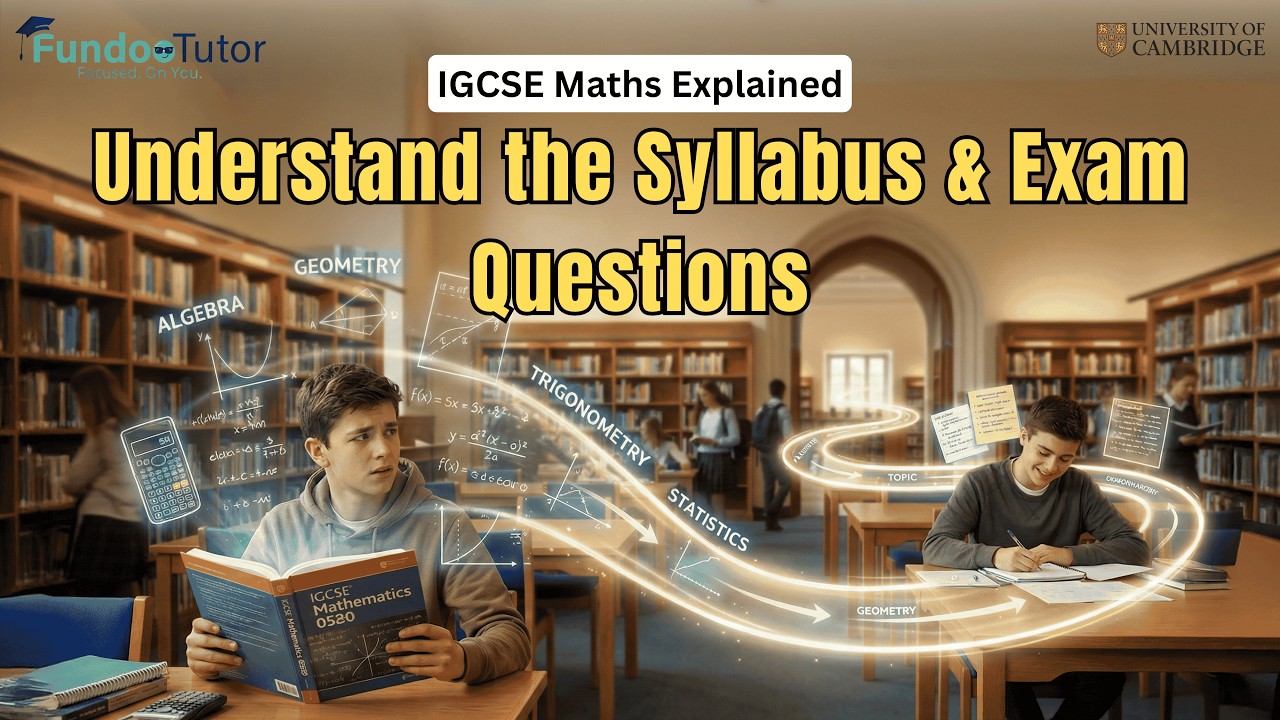 IGCSE Maths 0580 Exam Map: The Syllabus, AOs, and Command Words
