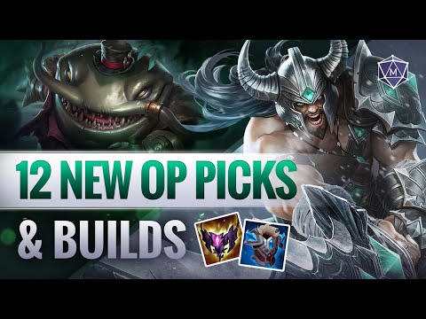 12 NEW OP Champions, Builds and Picks you MUST play in Preseason 2022.