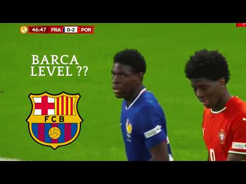 Emmanuel Mbemba VS Portugal At Euro U 17 Final - Welcome To Barcelona ??