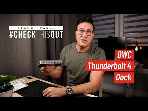 OWC Dock Thunderbolt 4 video