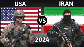 USA vs Iran Military Power Comparison 2024 | Iran vs USA Military Power 2024