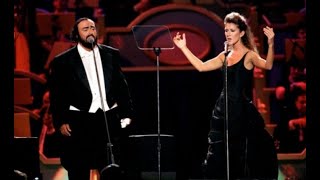 Luciano Pavarotti &amp; Celine Dion - I Hate You Then I Love You (Lyrics)