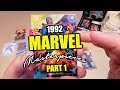 1992 Marvel Masterpieces Factory Sealed Box: Part 1