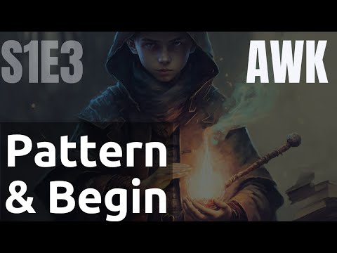 Scripts 1 3 AWK recherche de pattern et BEGIN | tutos fr