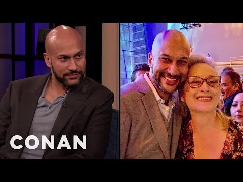 基根-邁克爾-基與梅麗爾-斯特里普的脣舌之爭 - CONAN on TBS (Keegan-Michael Key On Locking Lips With Meryl Streep - CONAN on TBS)